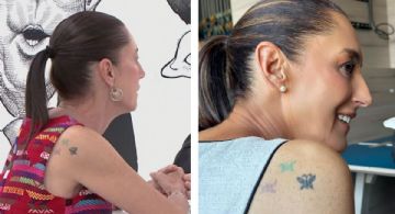 ¿Qué significan los tatuajes de mariposas de Claudia Sheinbaum?