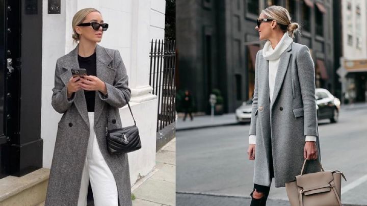 ¿Cómo combinar un abrigo gris? 3 ideas para lucir elegante y sofisticada