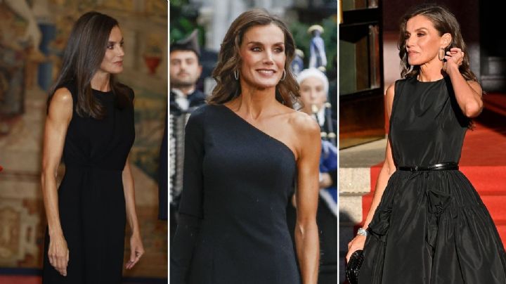5 vestidos negros y elegantes de la Reina Letizia que puedes usar para ir a la oficina