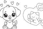 Dibujos de amor: 7 ideas para imprimir y colorear
