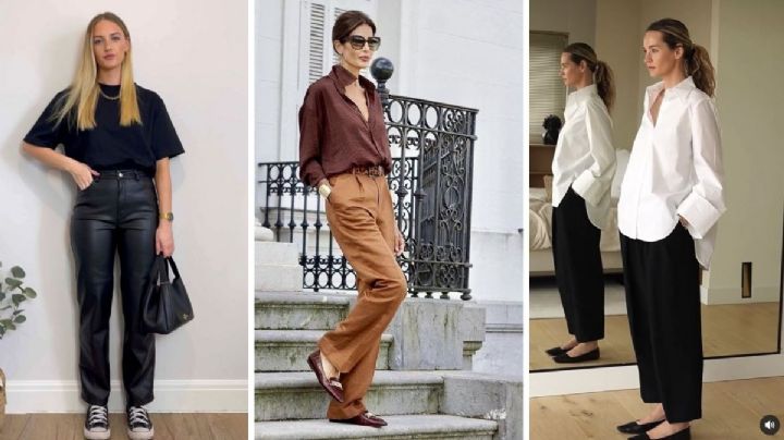 Pantalones rectos: 4 modelos que te ayudarán a lucir más alta